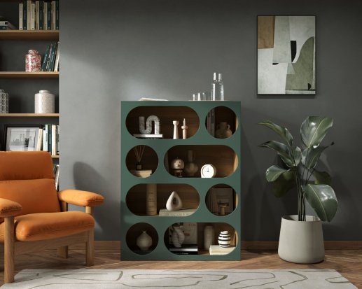 Стеллаж Роса (ROSA) R16 Зеленый