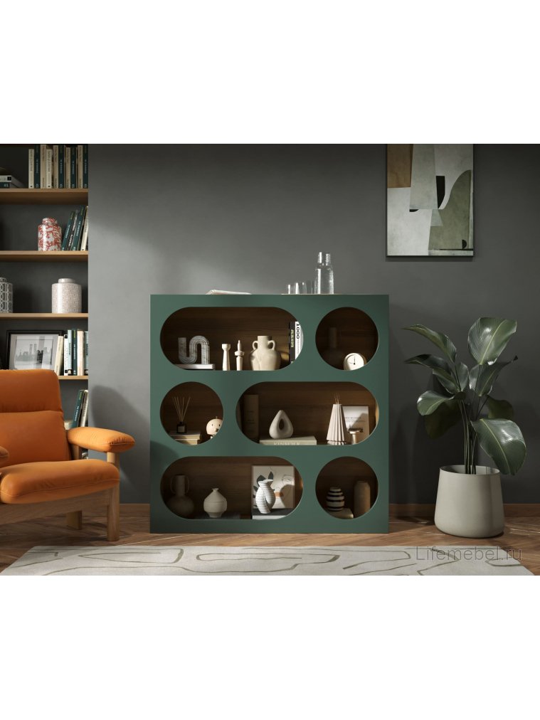 Стеллаж Роса (ROSA) R20 Зеленый