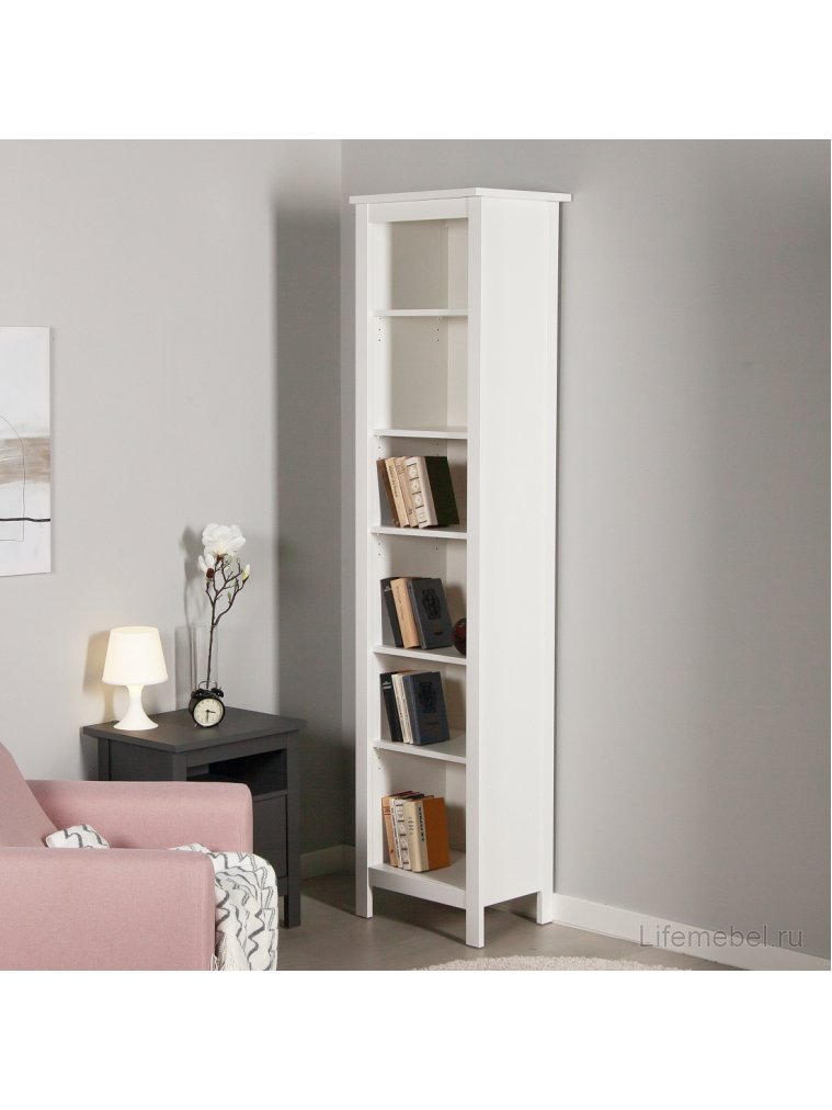 Стеллаж Сага 50 белый