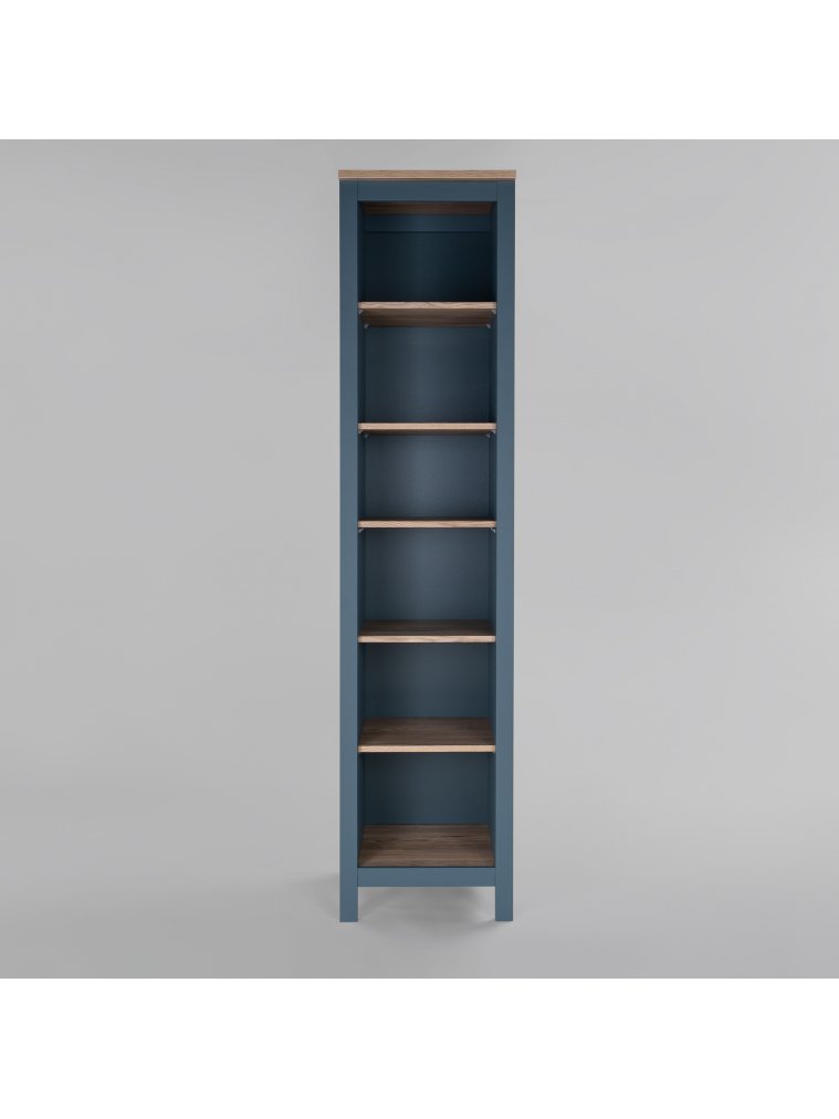 Стеллаж Сага 50 бирюзовый / ясень