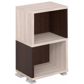 Стеллаж СБ-15-2 карамель / венге