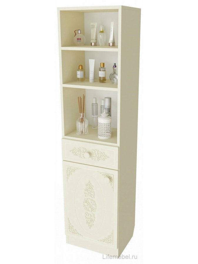 Стеллаж Ассоль АС-65 ваниль