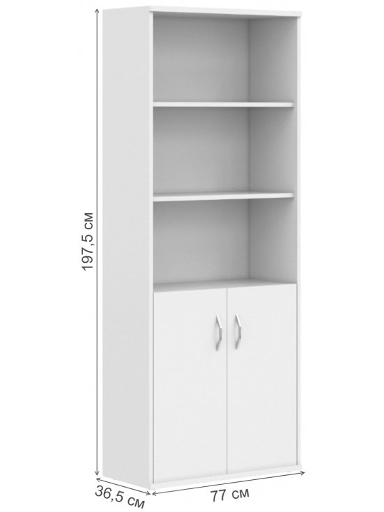 Стеллаж Imago СТ-1.1 клен / металлик