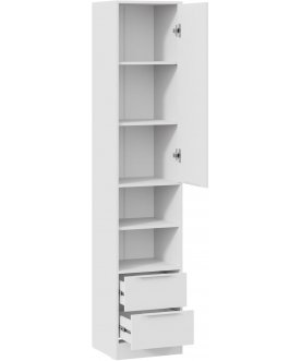 Офисный стеллаж Марли белый