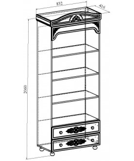 Стеллаж Ассоль АС-3