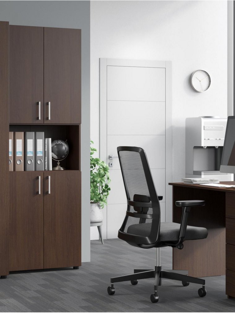 Стеллаж / Шкаф-пенал ОФ-301К венге