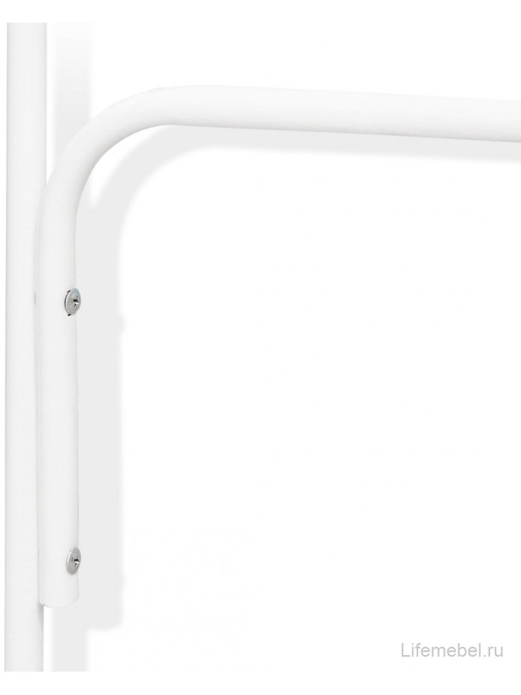 Стеллаж SHT-SS16 серый / белый