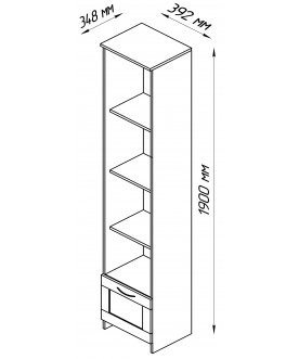 Стеллаж Сириус