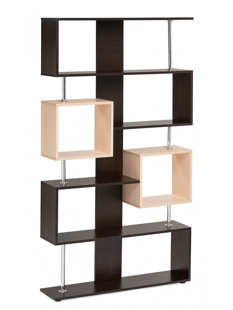 Стеллаж СТ-2 венге / беленый дуб