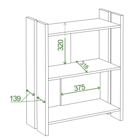 Стеллаж СТЛ-ОН Ш