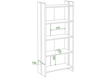 Стеллаж СТЛ-ОВ КШ