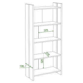 Стеллаж СТЛ-ОВ ШК