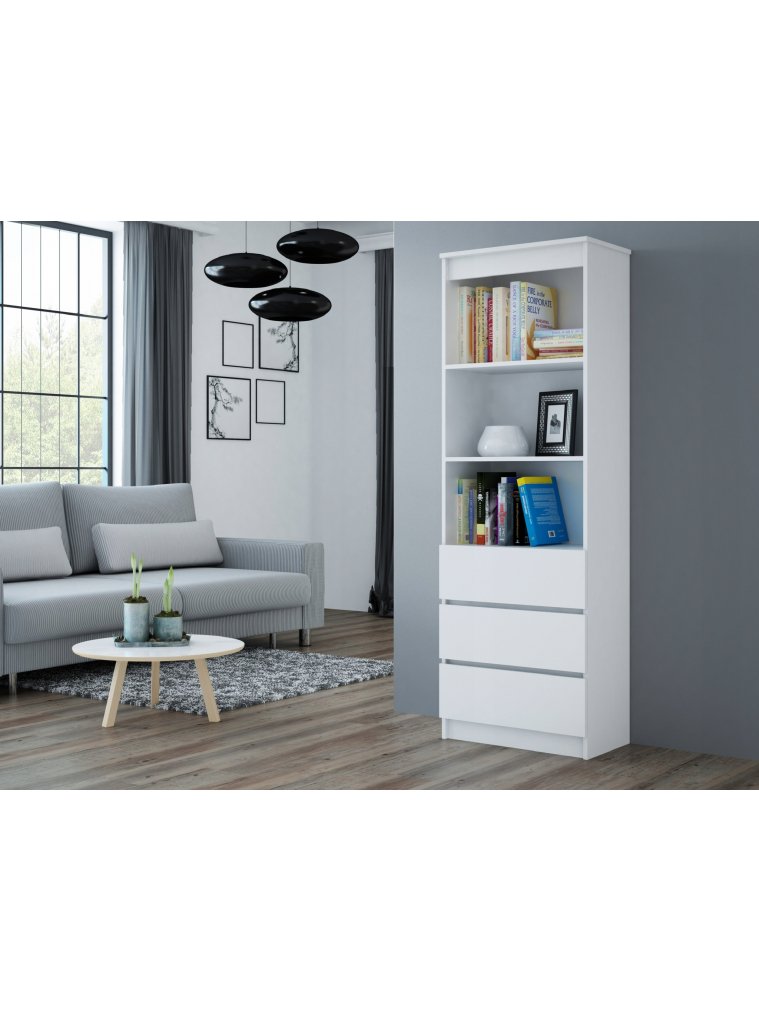 Стеллаж Сура белый