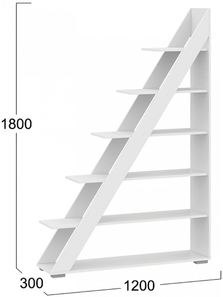 Стеллаж Тип 14 белый