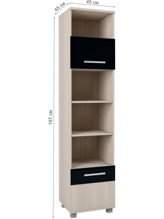 Стеллаж Ультра № 5.2 шимо светлый