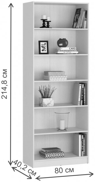 Стеллаж Веста-32 орех