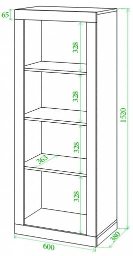 Стеллаж Той БЕ белая