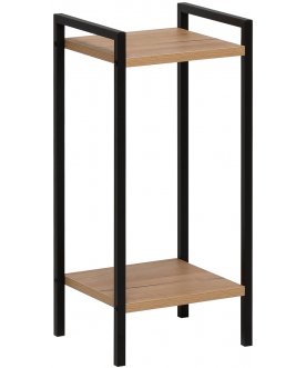 Цветочница Leset Стилвуд 12 дуб крафт золотой / черный