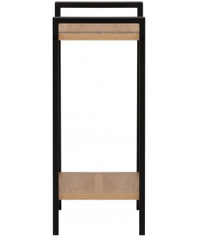 Цветочница Leset Стилвуд 12 дуб крафт золотой / черный