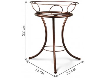 Подставка под цветы Песочные часы