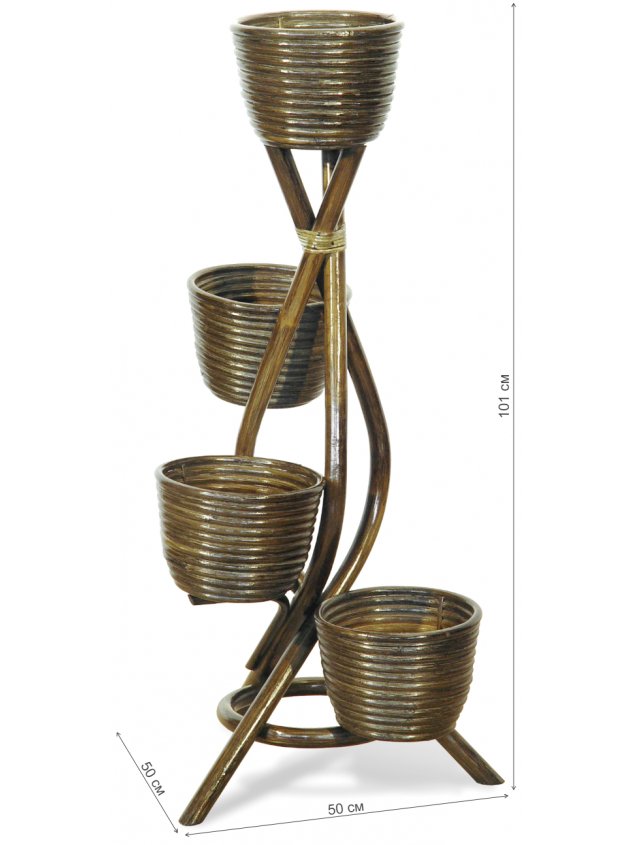 Цветочница Calamus Rotan 15/29A олива
