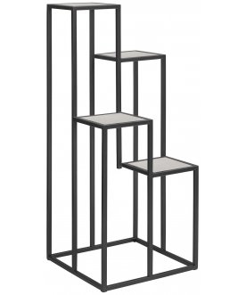 Подставка под цветы Дерана ivory / черный