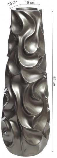 Цветочница ZSC839-24 металлик