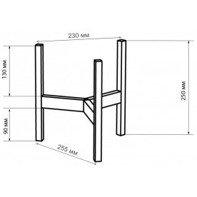 Цветочница Trinity 25