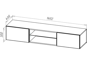 Шкаф навесной Лоук Т-33