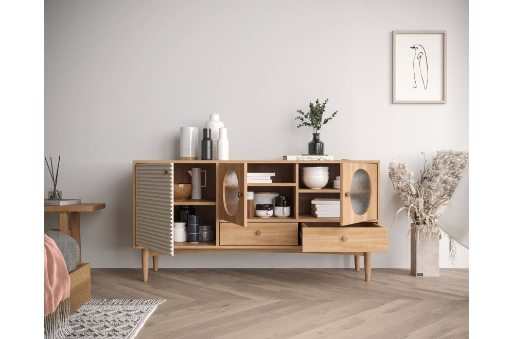 Тумба Баббл (Bubbles) BBL03 Орех