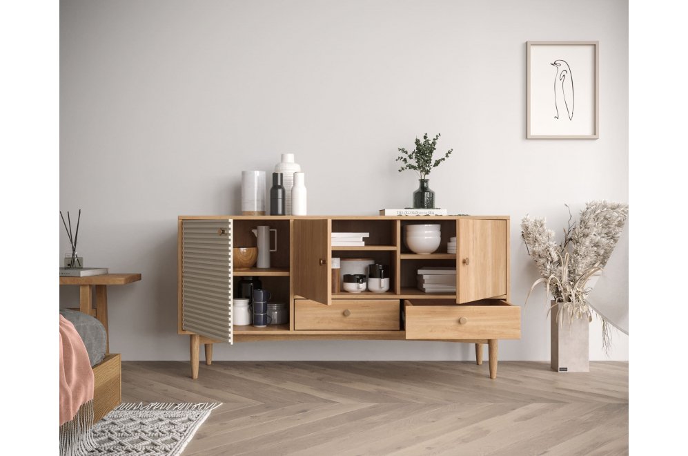 Тумба Баббл (Bubbles) BBL03S Орех