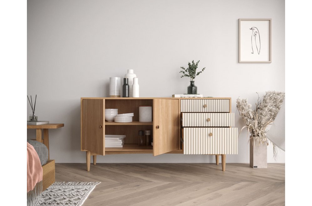 Тумба Баббл (Bubbles) BBL05S Орех