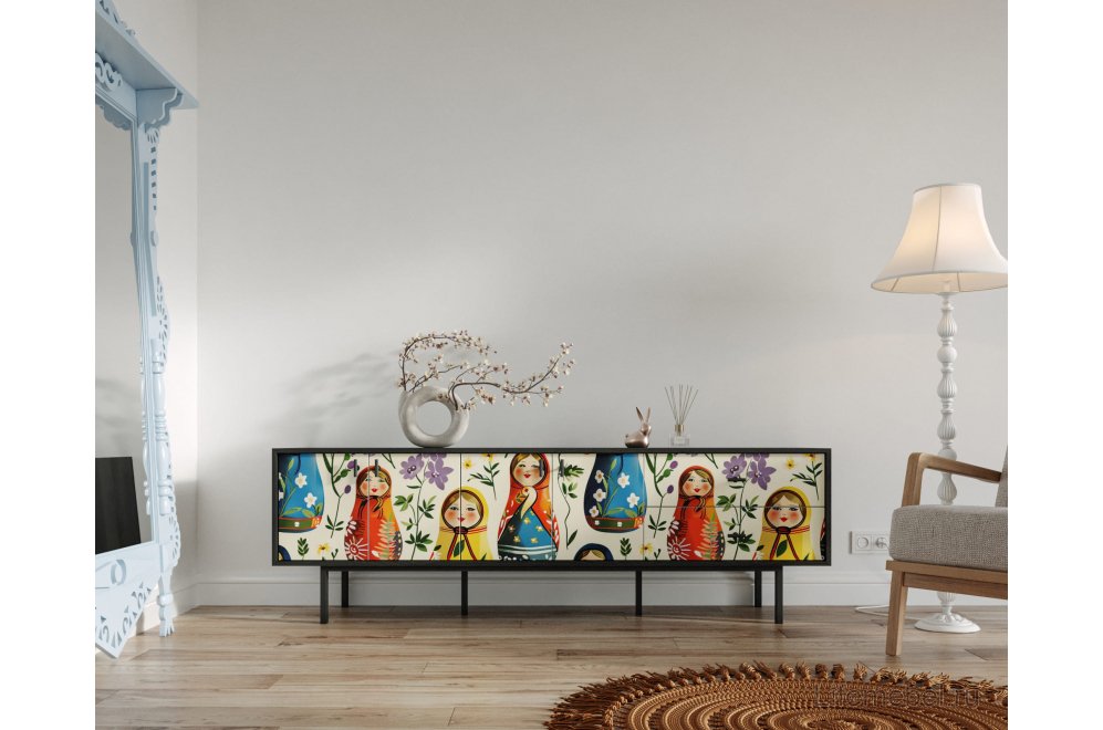 Тумба Эмерсон (Emerson) EM04/Art04 черный