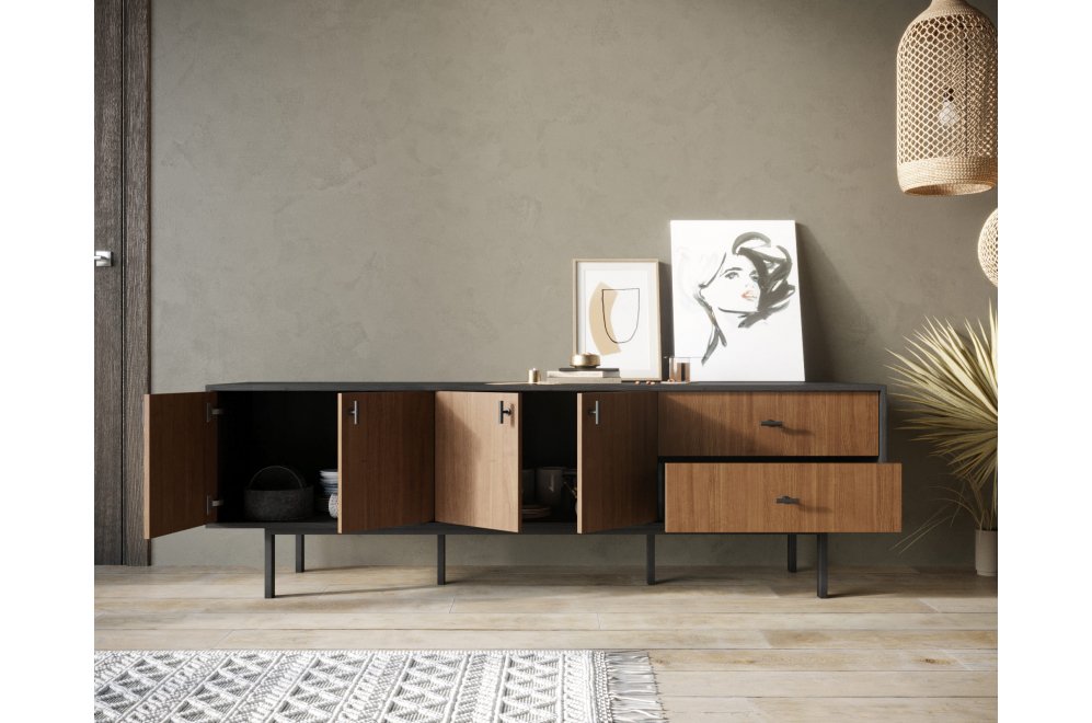 Тумба Эмерсон (Emerson) EM04 черный