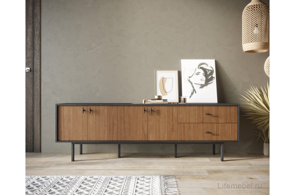 Тумба Эмерсон (Emerson) EM04 черный