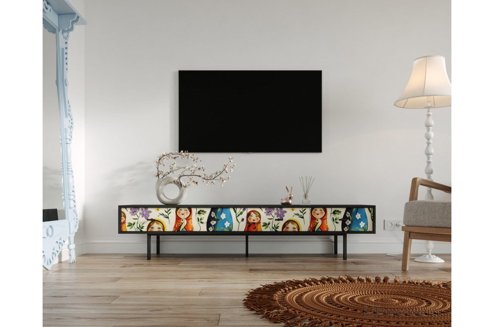 Тумба Эмерсон (Emerson) EM06/Art04 черный