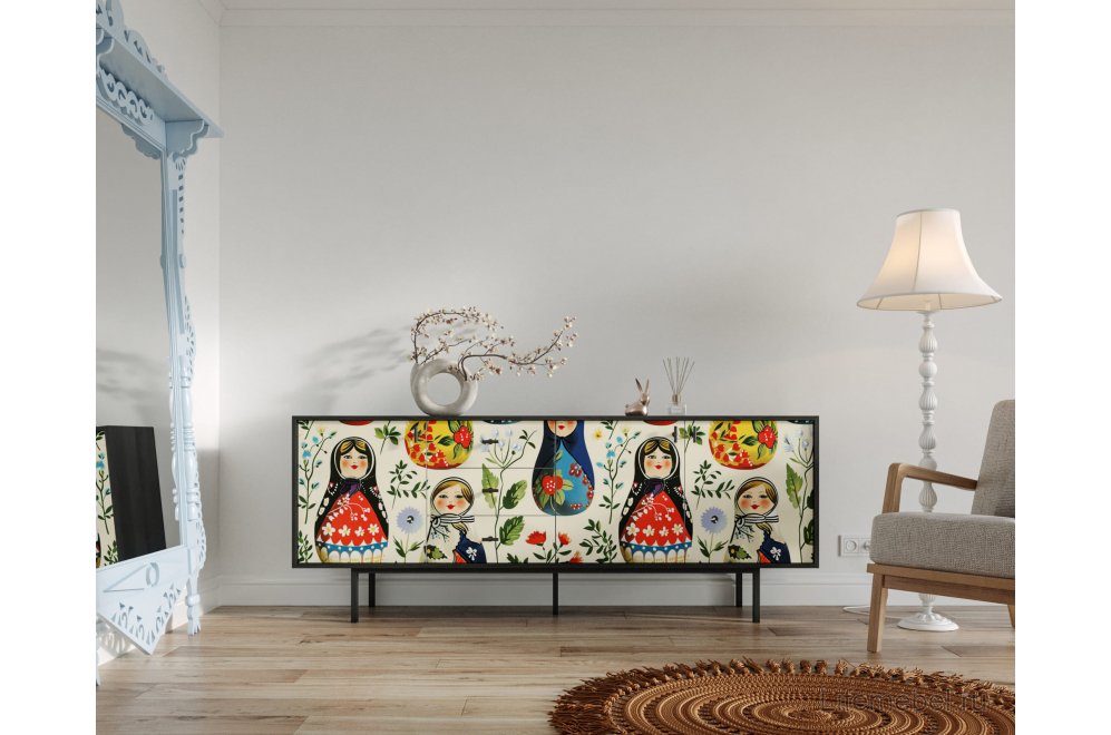 Тумба Эмерсон (Emerson) EM07/Art04 черный