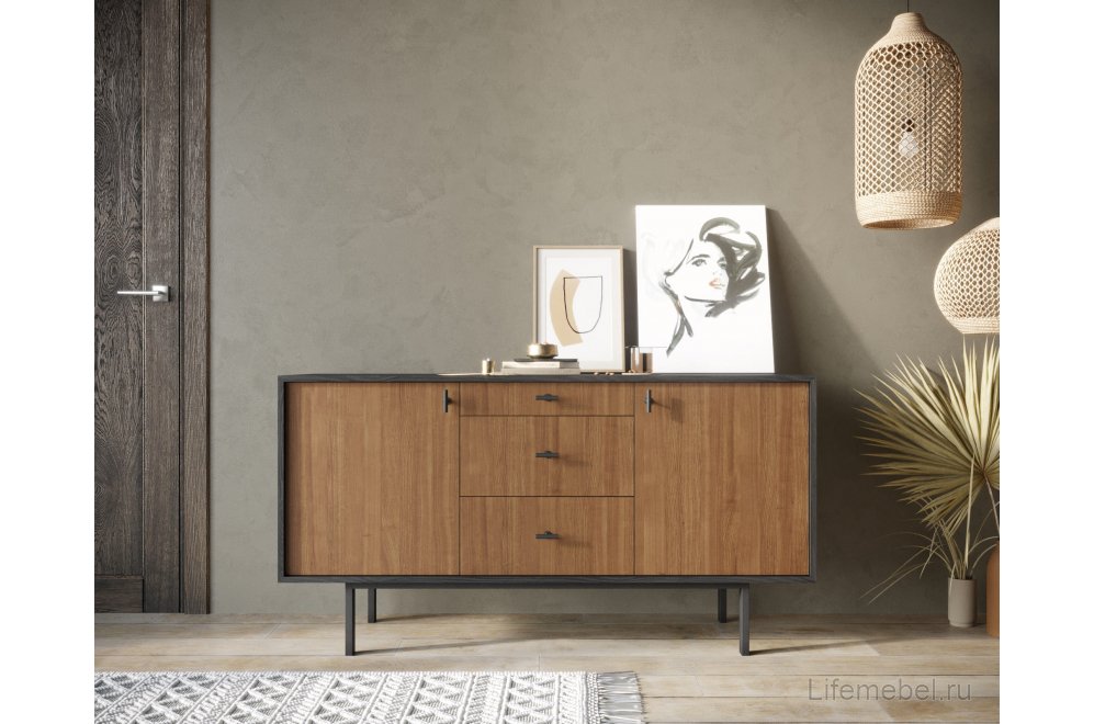 Тумба Эмерсон (Emerson) EM08 черный