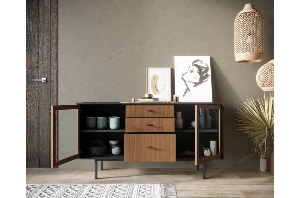 Тумба Эмерсон (Emerson) EM14 черный