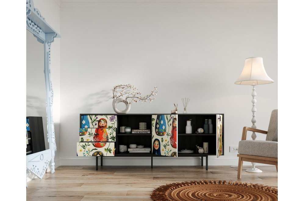 Тумба Эмерсон (Emerson) EM15/Art04 черный