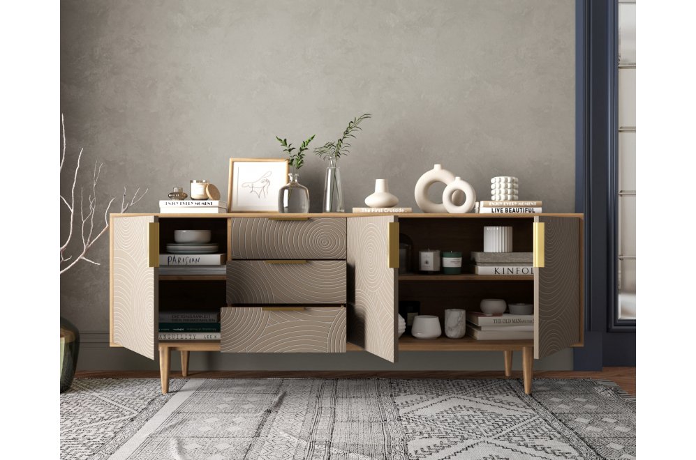 Тумба Лайн (Line) R25/beige Бежевый