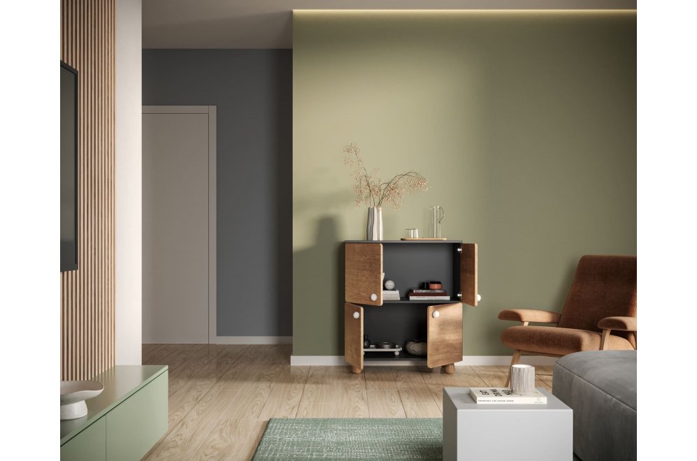 Тумба Сплит (Split) SP01 коричневый