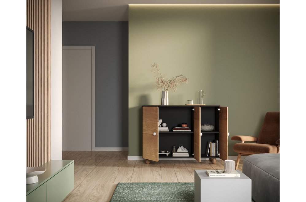 Тумба Сплит (Split) SP04 коричневый