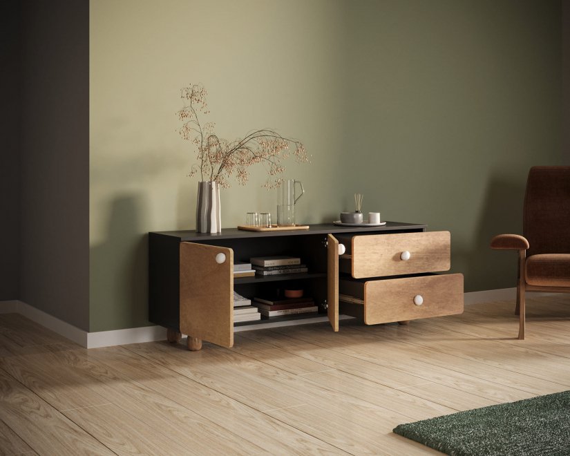 Тумба Сплит (Split) SP11 коричневый