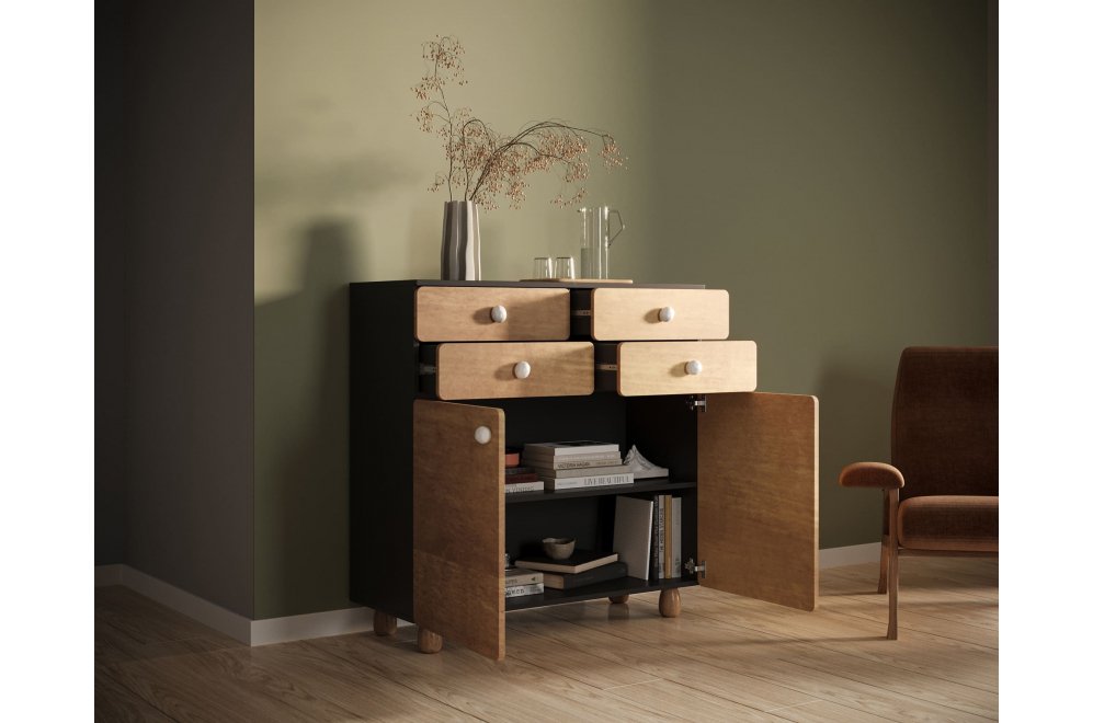 Тумба Сплит (Split) SP19 коричневый