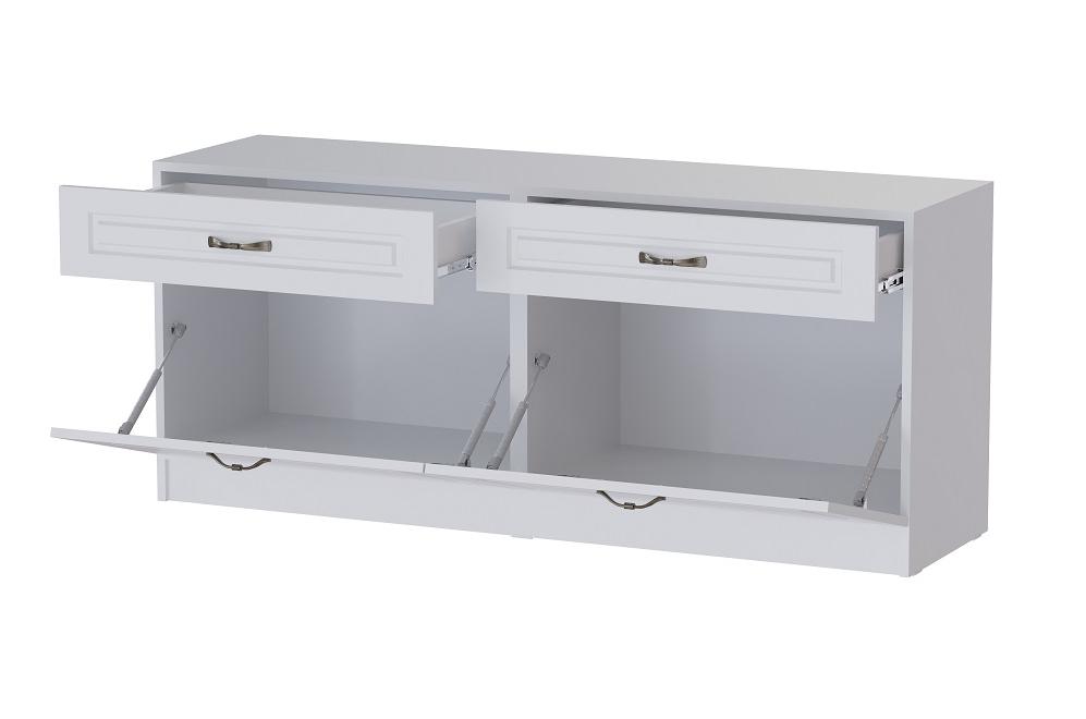 ТВ-тумба Апполия дуб / белый