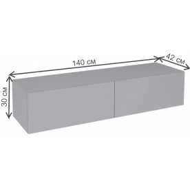 ТВ-Тумба Айден ТБН06-1400