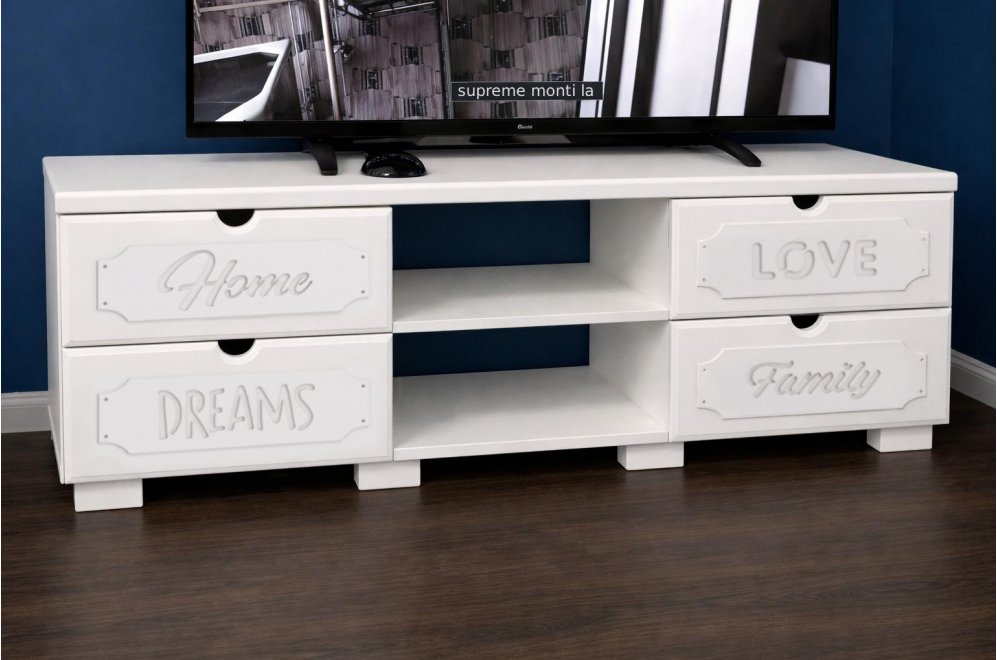 ТВ-тумба ДримСтар ДС-15 белое дерево