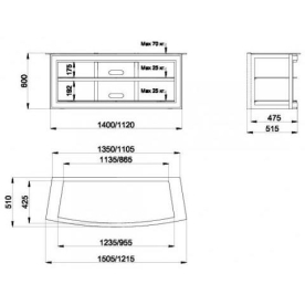 ТВ-тумба Эстель 150