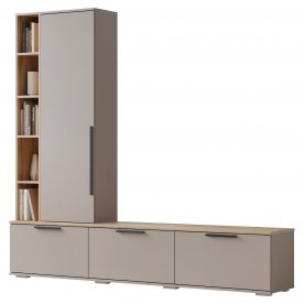 ТВ-тумба Филеста кашемир / дуб вотан